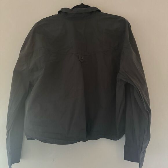 $85 Madewell Signature crop Poplin Oversized Shirt size XL m1 - Picture 5 of 5